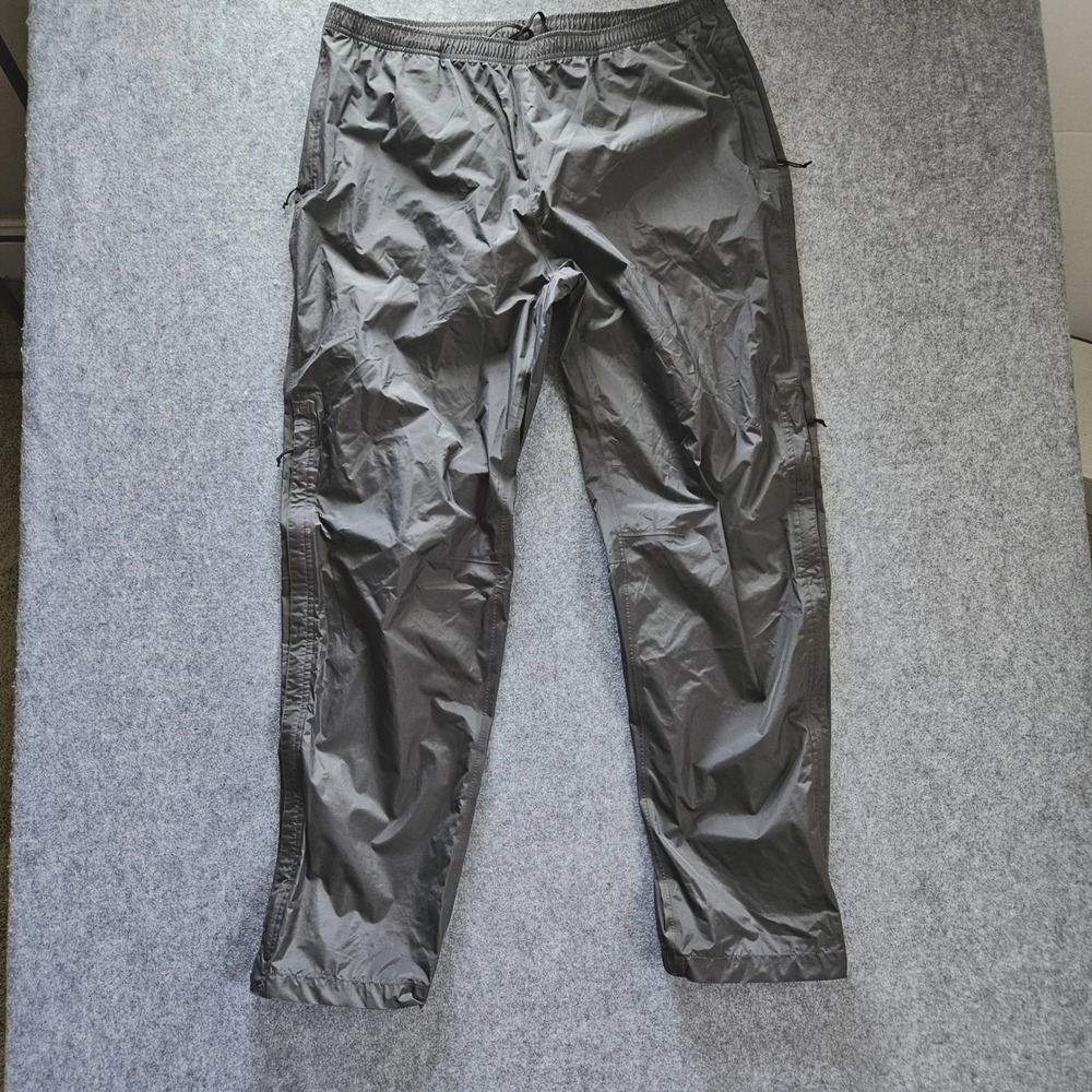 Patagonia Torrentshell H2No Gray Waterproof Rain Pants Mens XL Hiking Outdoor